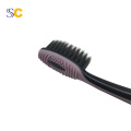 Bamboo Charcoal Black Bristle Toothbrush