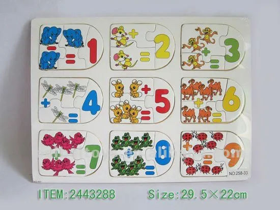 Number Wooden Jigsaw Puzzle