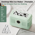 Tragbarer Mini-Eiswürfelbereiter für Zuhause und Camping