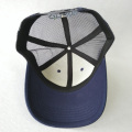 Granatowy Czapka Embridery siatki kapelusz bawełny Trucker Hat