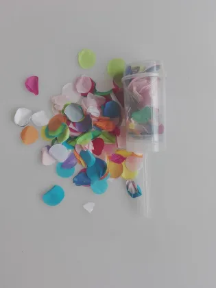 Paper Confetti Push Pop Party Popper