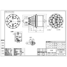 Travel motor 6ton 8ton