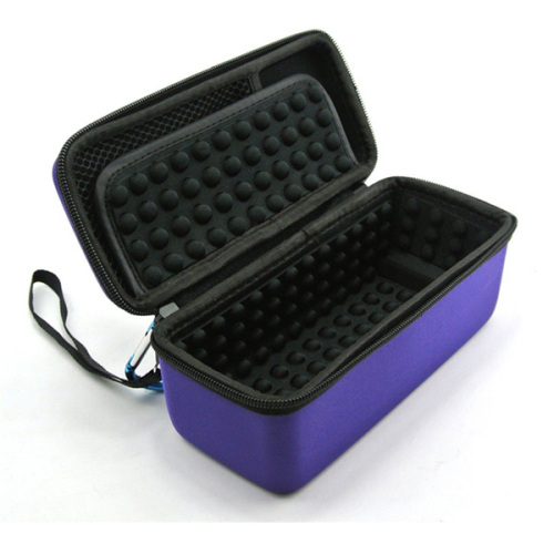 Top factory colorful custom design eva hard speaker case with zippers