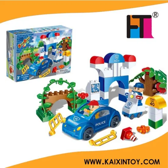 Assembly Style Police Series Building Blocks With 38PCS
