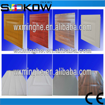 sectional garage door panels