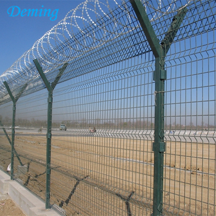 Airport Fence Fixed With Razor Barbed Hot Sales