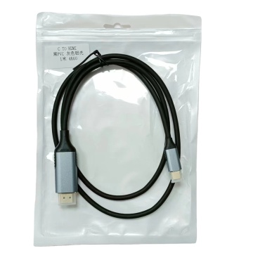 Umsatz des direkten Herstellers: PVC Grey Aluminium Shell C zu HDTV 4K Hochauflösungskabel