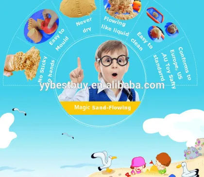Kids play sand royal sand smart sand toy for art&crafts