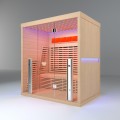 Hemlock Canadense 4 pessoas de sauna infravermelha