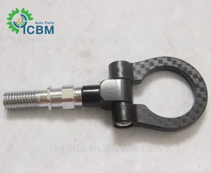 Black Aluminum Universal Towing Hook,Racking Car Tow Hook