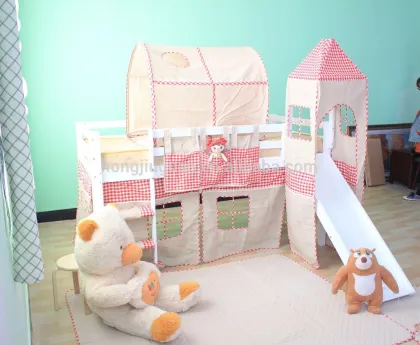 kids children bunk bed tent canopy