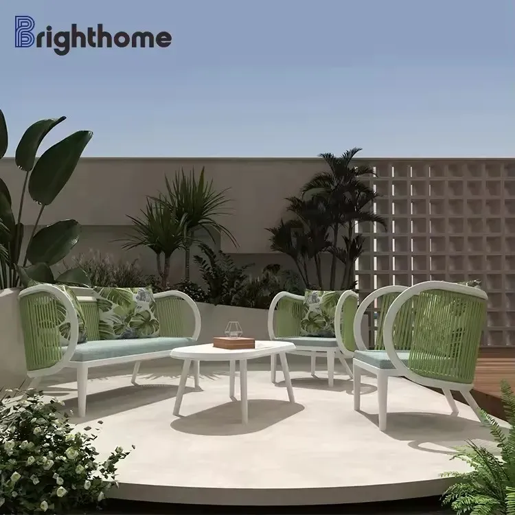 Modern Design Waterproof Aluminum Garden Sofa Set