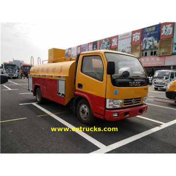 4X2 5000L Sewage Suction Tanker Trucks