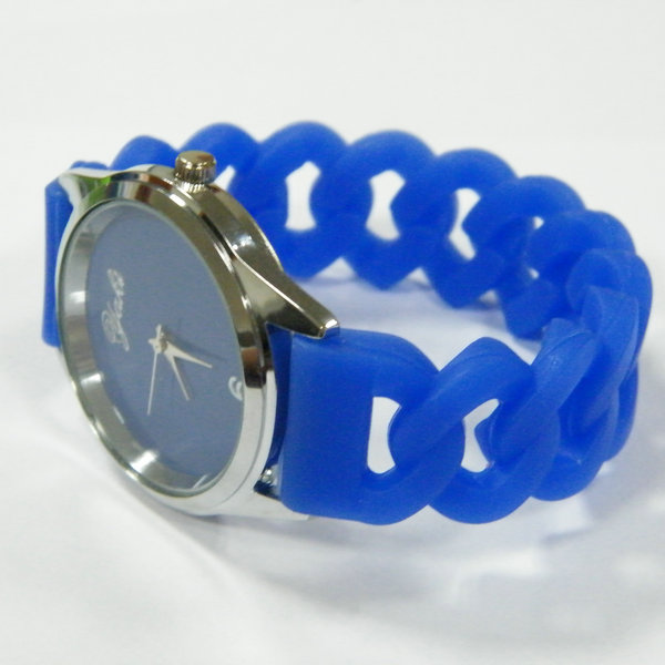 Hollow bracelet watch silicone wristwatch