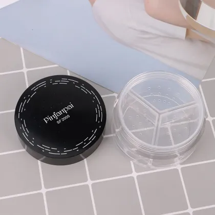 Eco-Friendly Recyclable Plastic Loose Powder Container - Loose Powder Case