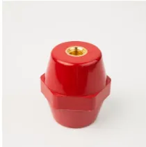 Bus bar Insulators With Brass Screw , Sm Type Bus bar Insulator busbar insulator