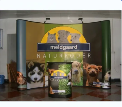 Step and Repeat Fabric Pop Up Straight Display