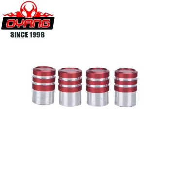 Universal Aluminum Alloy Tire Valve Caps - Enhancing Your Vehicle's Safety and Style with Tire Accessory Valve Stem Covers