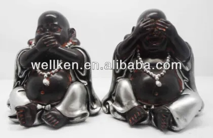 polyresin monk figurine,polyesin Kungfu Monk