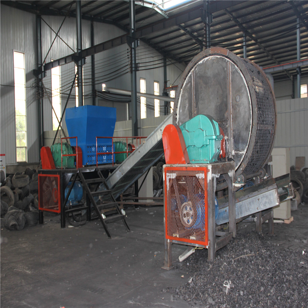  whole tyre crusher plant