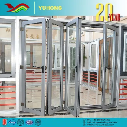 Shops Doors Soundproof Fancy Glass Door