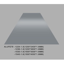 Glossy Ash Grey Aluminum Sheet Plate 1.6mm