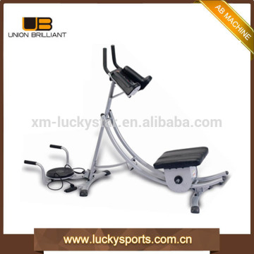 AB4000PR Fitness Equipment AB Coaster with Twister, Push Up Bar, Rope