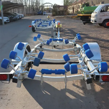 Customized Small Galvanized Boat Trailers