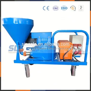 zhengzhou sincola grouting cement mortar spraying machine