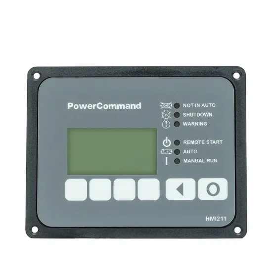 PLC Power Command Controller HMI211 Remote Generator Control Panel