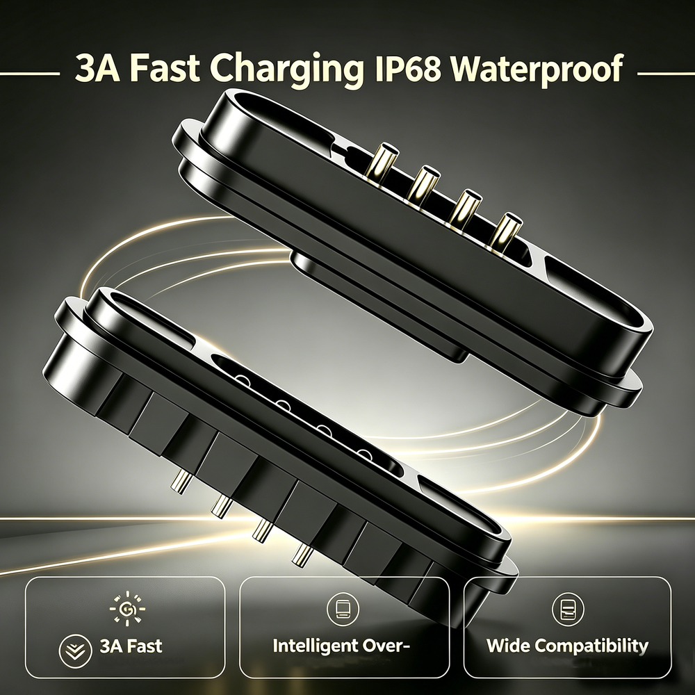 4-Pin Magnetic Connector