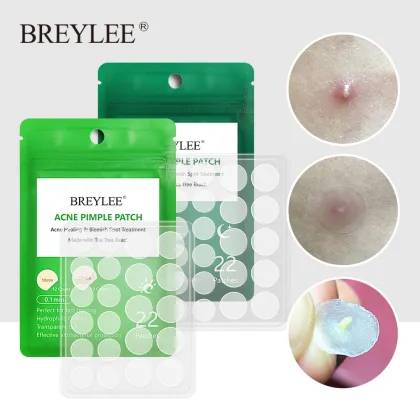 Breylee Private Label Tea Tree Acne Patches - Day and Night Acne Treatment
