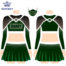 uniforme da cheerleader con prestazioni di design personalizzate