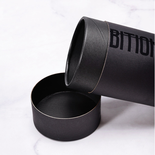 OEM Black Paper Round Tube voor theekop