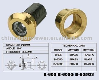 Brass Door Viewer (B-605)