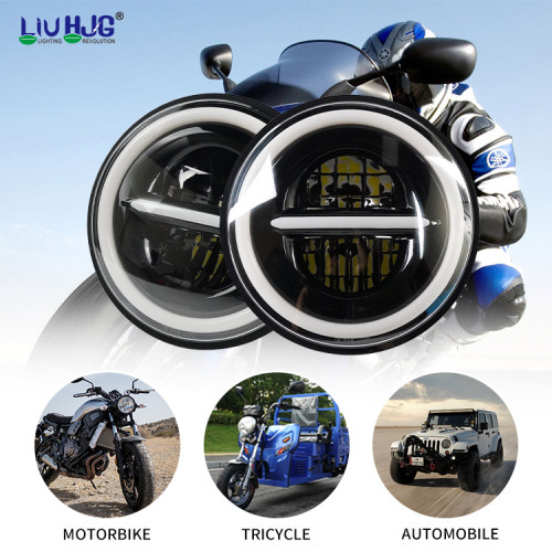 Offroad 7 Inch Led Motorcycle Headlight For Jeep