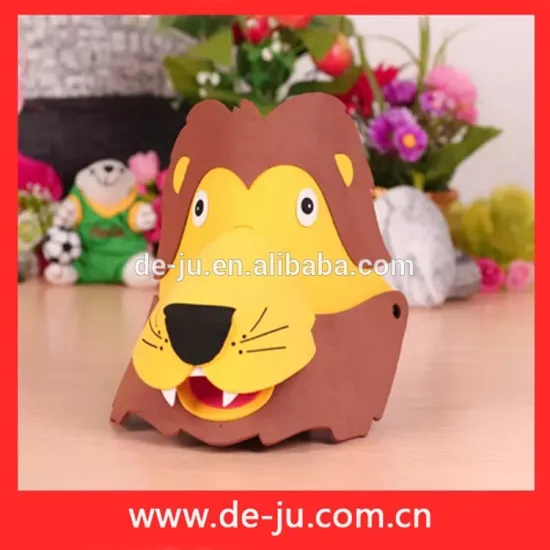 Promotion Party Favor Animal Design Lion Head EVA Foam Hat