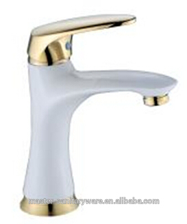 ceramic white basin faucet old style 2102