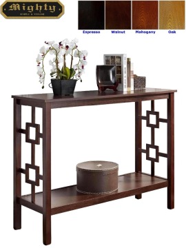 Wooden Stylish Entry Hall Contemporary Console Foyer Tables