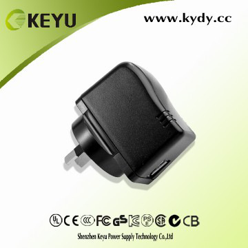 5V 1mA Power Supply with 1 years warranty and CE、UL、3C、KC、PSE