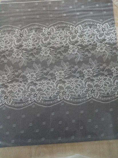 2023 Floral Lace Fabric High quality handmade tulle lace fabric