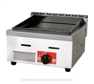 Kitchen Equipment Counter Top Griddle Gas Grill Enamel Grille Desktop Enamel Gas Griddles