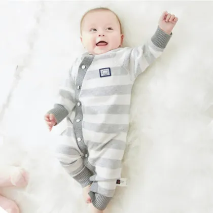 Baby Clothes/Romper 100% Cotton Rompers Baby Rompers Knit