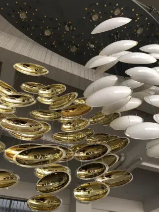 Modern Ceiling Lobby Luxury crystal chandeliers lighting