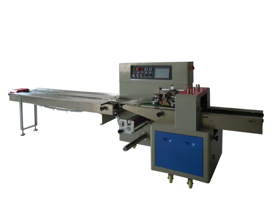 Three Servo Pillow Candy Paper Wrapping Packing Machine