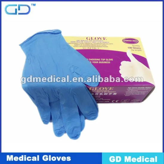 Powder Free Nitrile Exam Gloves