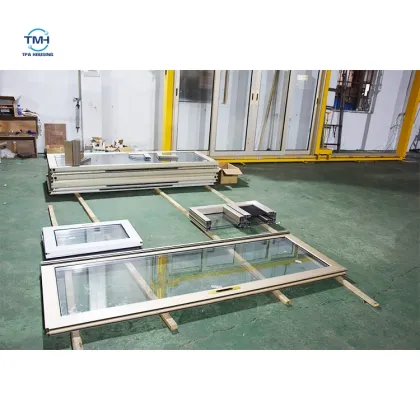 Customized standard width aluminium alloy sliding glass windows door