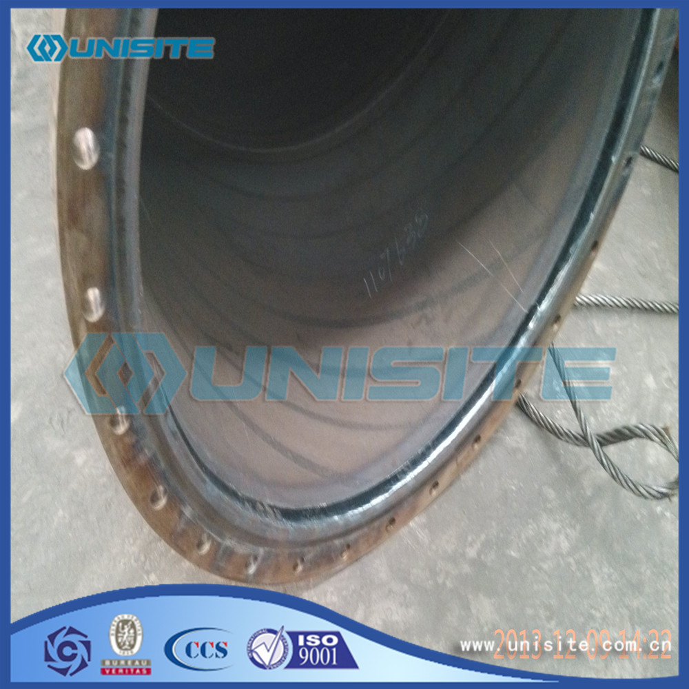 Spiral round large diameter steel pipe