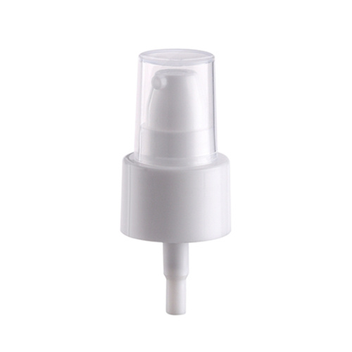 18/410 20 mm Face Cream White Cosmetic Treatment Pump Dispenser