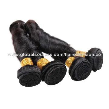 16-inch Russian loose wave human hair weft